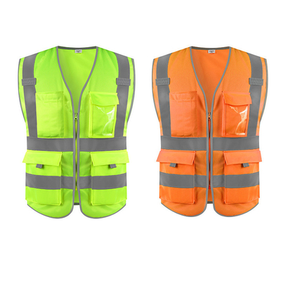 Alta visibilità del lavoro SJV02 di uso adulto all'ingrosso di traffico che esegue le maglie riflettenti di sicurezza
